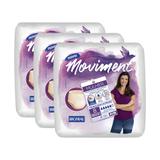 Kit Roupa Íntima Descartável Moviment Feminina - P/M 24 Unidades