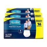 Kit Roupa Íntima Descartável Plenitud Protect Plus P/M 48 Unidades