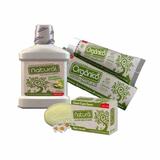 Kit Sabonete+enxaguante+creme Dental Orgânico - Suavetex