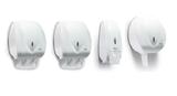 Kit Saboneteira + 2 Toalheiro + Higiênico Rolão Premisse Velox Branco