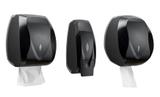 Kit Saboneteira + Toalheiro + Higiênico Rolão Premisse Velox Preto