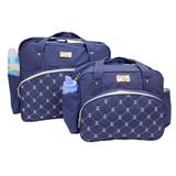 Kit Sacola e Frasqueira Tecido - Mave baby