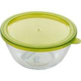 Kit Saladeiras de Vidro com Tampa Redonda Casa do Chef