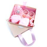 Kit Sapatinho Bebe Rn Presente Cha De Bebe Menina Com Faixa De Cabelo Estrela Bege - Hamy