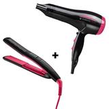 Kit Secador de Cabelos Perfum 127V + Prancha Alisadora Cadence Intense - Bivolt