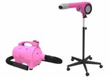 Kit Secador e Soprador para Petshop Minag Rosa 127V