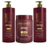 Kit Shitake Plus SH + Cond. 1 Litro + Másc. 1 Kg - Bio extratus