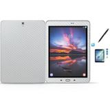 Kit Skin 4D Galaxy Tab S3 - T820/T825 / Pel Vidro (Branco) - Bd cases