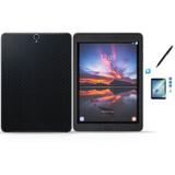 Kit Skin 4D Galaxy Tab S3 - T820/T825 / Pel Vidro (Preto) - Bd cases