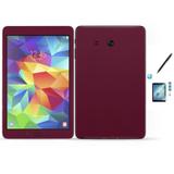 Kit Skin Adesivo Protetor Galaxy Tab E - T560/T561 / Caneta Touch + Pel Vidro (Vinho) - Bd cases