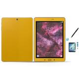 Kit Skin Adesivo Protetor Galaxy Tab S3 - T820/T825 / Caneta Touch + Pel Vidro (Amarelo) - Bd cases
