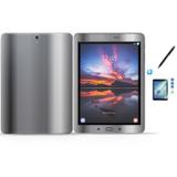 Kit Skin Adesivo Protetor Galaxy Tab S3 - T820/T825 / Caneta Touch + Pel Vidro (Cromado) - Skin t18
