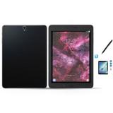 Kit Skin Adesivo Protetor Galaxy Tab S3 - T820/T825 / Caneta Touch + Pel Vidro (Preto Premium) - Bd cases