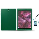 Kit Skin Adesivo Protetor Galaxy Tab S3 - T820/T825 / Caneta Touch + Pel Vidro (Verde) - Bd cases