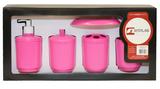 Kit sobrepor 5 peças rosa - Artplas