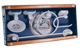 Kit Soft para Banheiro Branco com 5 Peças - Metasul