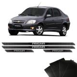 Kit Soleira Diamante Prisma 2007/2012 Com Protetor De Porta - Sportinox