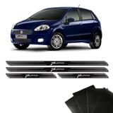 Kit Soleira Diamante Punto 2008 A 2017 Com Protetor De Porta - Sportinox