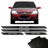Kit Soleira Diamante Vectra 1998/2011 Com Protetor De Porta - Sportinox