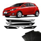 Kit Soleira Hb20 2012/2019 Com Adesivo Protetor de Porta - Sportinox