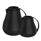 Kit Sonetto 02 Bules Térmicos 400 e 750 ml Preto Soprano