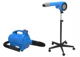 Kit Soprador e Secador para Petshop Minag Azul 220V