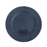 Kit Sousplat Decor Preto 33 cm 6 unidades Class Home