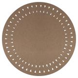 Kit Sousplat em MDF Cru Mdecore Geométrico 32x32cm