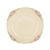 Kit Sousplat Rococó Champagne 33 cm 6 unidades Class Home