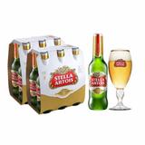 Kit Stella Artois Low Gluten 330ml (12 unidades + 1 Cálice 250ml)