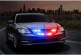Kit Strobo Led 6 Led CarroMoto Viatura Vermelho Azul Policia - Drl