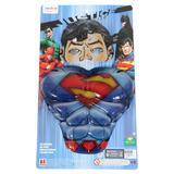 Kit Superman DC - Máscara e Peitoral - Liga da justiça