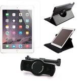 Kit Suporte Tablet Carro iPad Air + Película Vidro +Capa Giratória - Armyshield