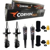 Kit suspensão completo corven honda new civic si 2.0 16v 2006/2011 - Kit - 4 amortecedores + kits (corven)
