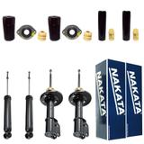 Kit suspensão completo nakata gm corsa classic 2003/2012 - Kit - 4 amortecedores + kits (nakata)