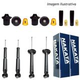 Kit suspensão completo nakata gm corsa novo hatch 2002/2012 - Kit - 4 amortecedores + kits (nakata)