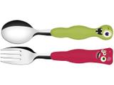 Kit Talher Infantil Inox Tramontina Monsterkids - 23799/195 2 Peças