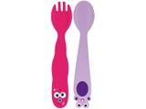 Kit Talher Infantil Tramontina Monsterbaby - 23799/494 2 Peças