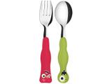 Kit Talher Infantil Tramontina Monsterkids - 23799/195 2 Peças