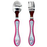Kit Talheres garfo e colher menina Unicórnio Star Buba 7535