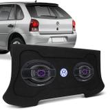 Kit Tampão Porta Malas Gol G4 06 a 13 + Alto Falante Pioneer TS6960BR 6X9 Pol 200W RMS Quadriaxial - Prime