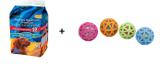 Kit Tapete Higienico 50un + Bola Borracha Puff Chalesco