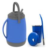 Kit Tereré Copo Alumínio + Bomba + Garrafa Atacama 2,5Lt
