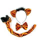 Kit Tigresa com Rabo Tiara e Gravata - Festabox