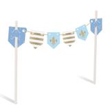 Kit Topo de Bolo Reinado Menino 02 unidades Cromus - Festabox
