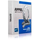 Kit Tração Relação Transmissão Xtz Crosser 150 Riffel Aço 1045