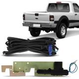Kit Trava Elétrica Caçamba Ford Ranger 2003 a 2011 2 Portas em Aço Resistente - Dial