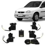 Kit Trava Elétrica Dedicada Corsa Classic Hatch Sedan Wagon 1996 a 2013 4 Portas Mono Serventia - De paula