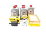 Kit Troca de Óleo Tiida Livina e Grand Livina 1.8 - Óleo Nissan 5w30 e Filtros de Óleo, Ar e Combustível Tecfil - Original