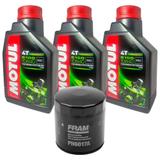Kit Ttoca Óleo MT-03 MT03 Motul 5100 10w40 3 Litros + Filtro - Motul + fram